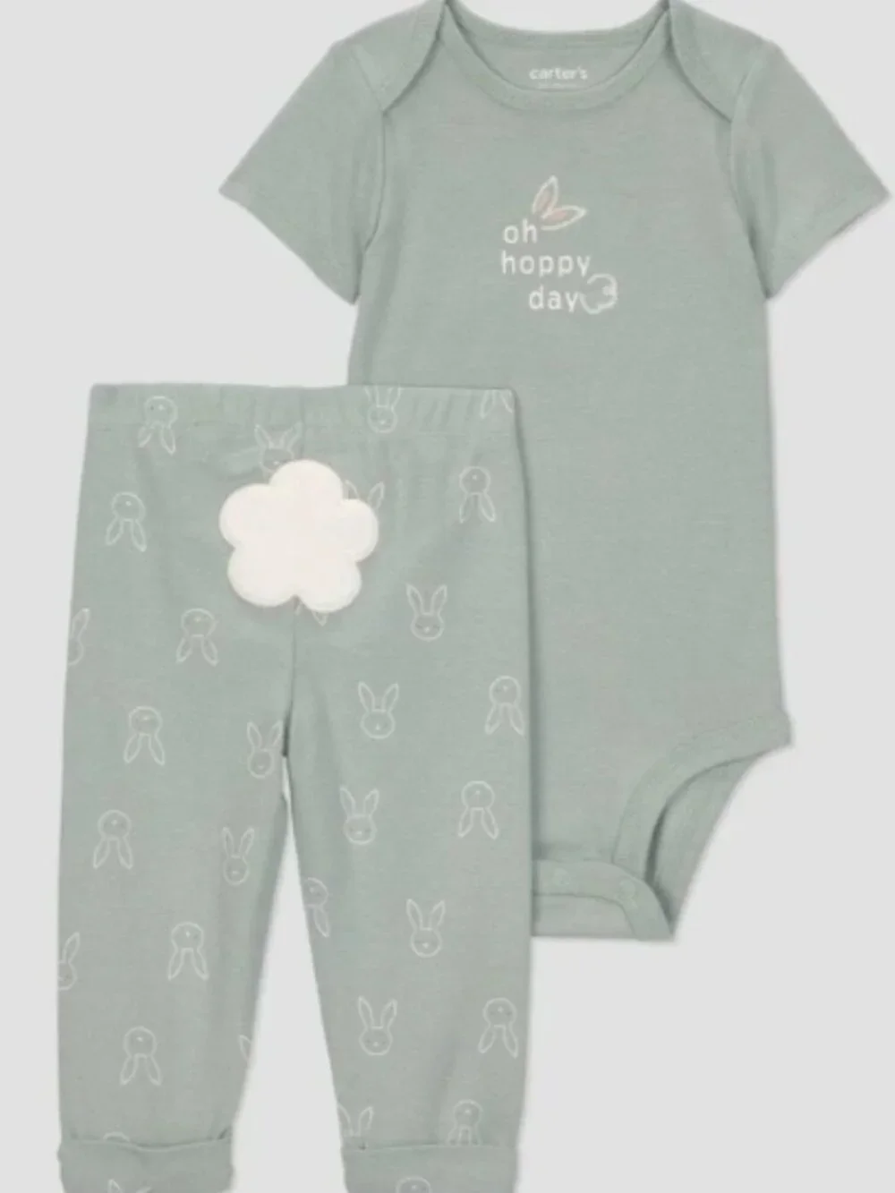 Carter's Just One You® Baby 2pc Hoppy Day Easter Set